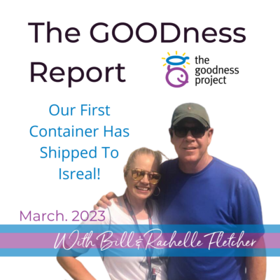 Our First Container To Israel Has Shipped!
